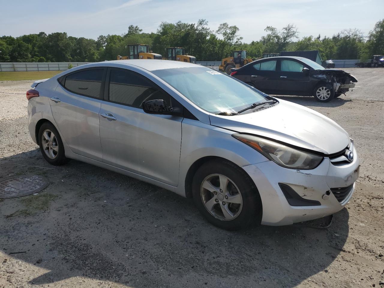 KMHDH4AE7EU071798 2014 Hyundai Elantra Se