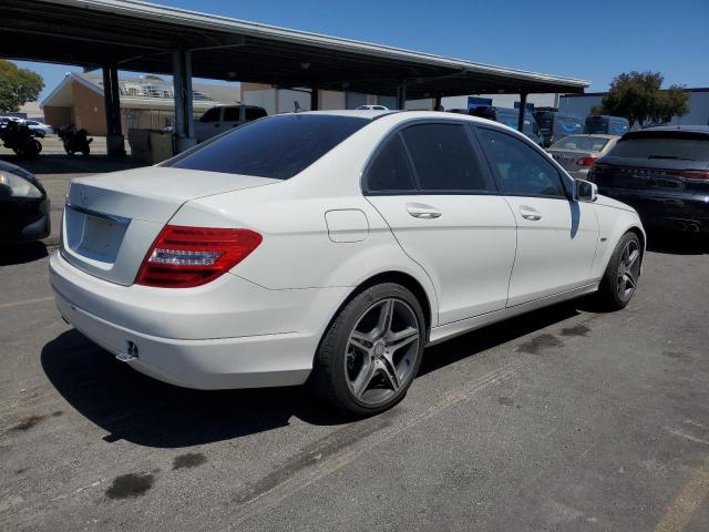 MERCEDES-BENZ C250 2012 white   WDDGF4KB9CA678589 photo #4