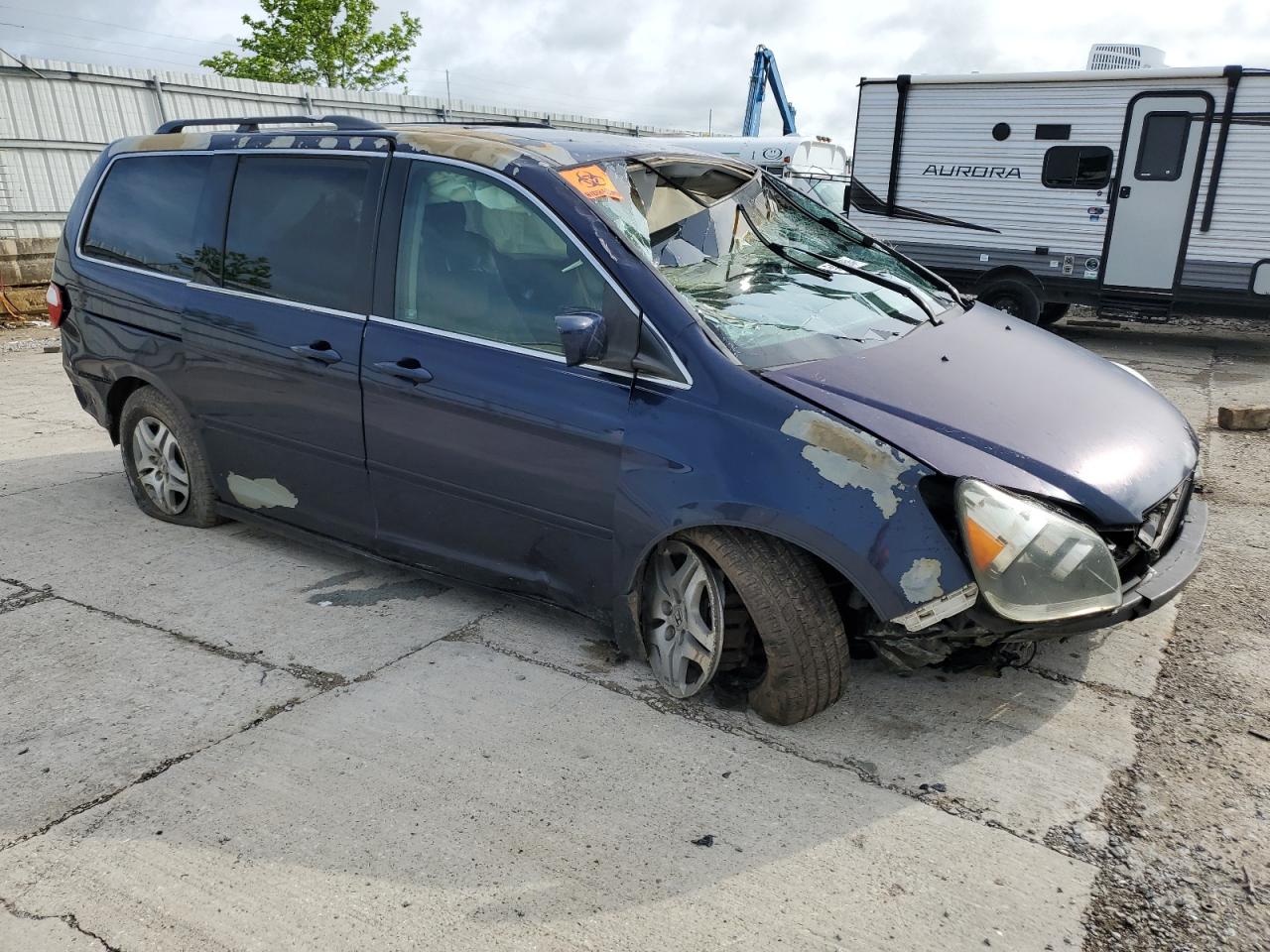 5FNRL38626B078007 2006 Honda Odyssey Exl