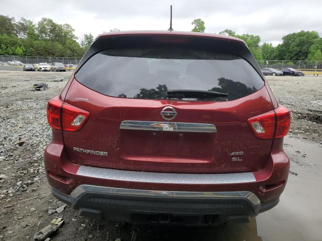 2018 Nissan Pathfinder S VIN: 5N1DR2MM1JC616477 Lot: 55001614