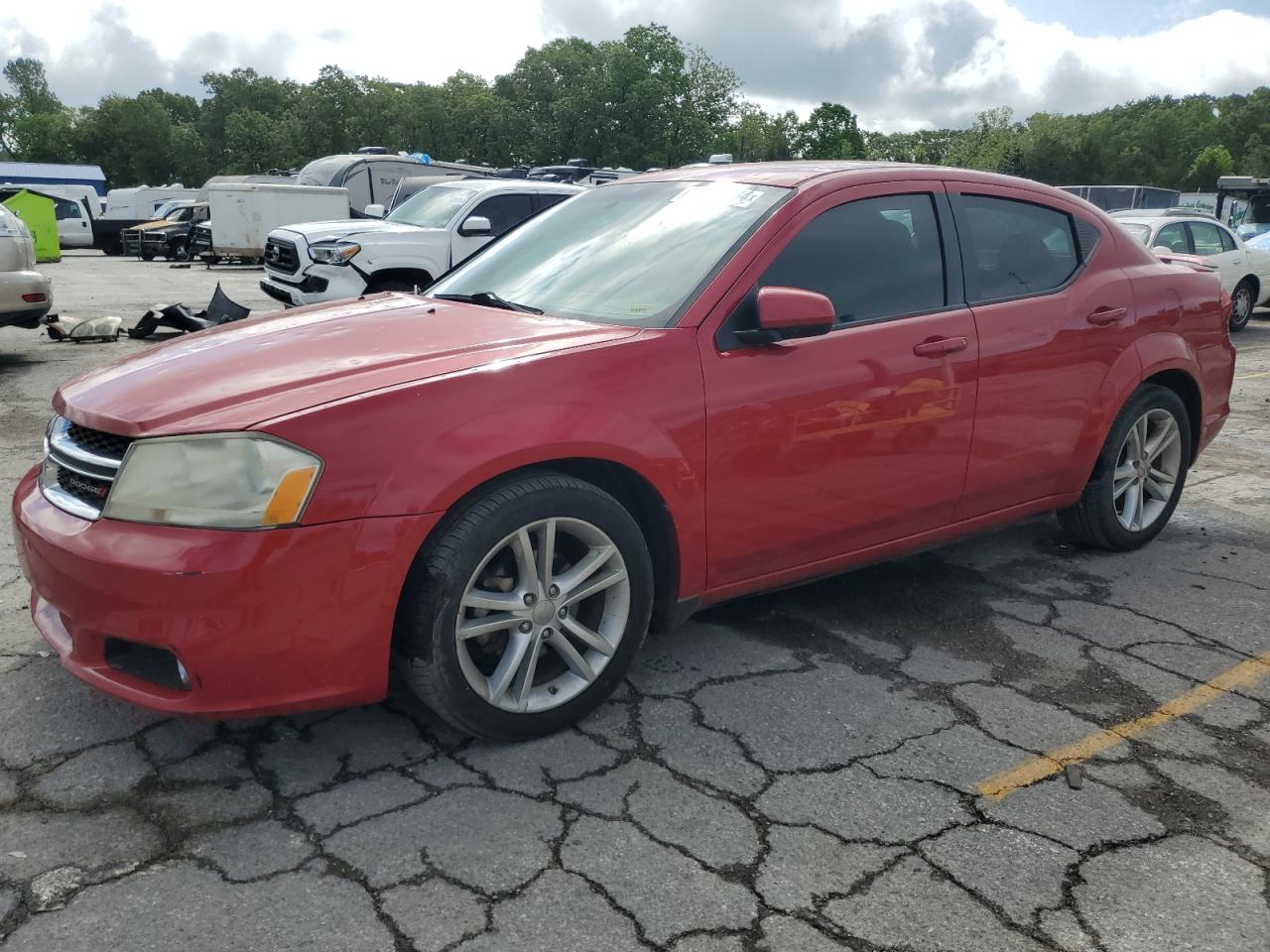 1C3CDZCB0EN117711 2014 Dodge Avenger Sxt