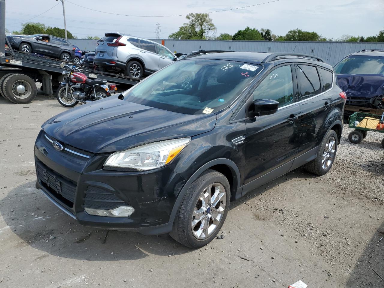 2014 Ford Escape Se vin: 1FMCU9GX8EUB57327