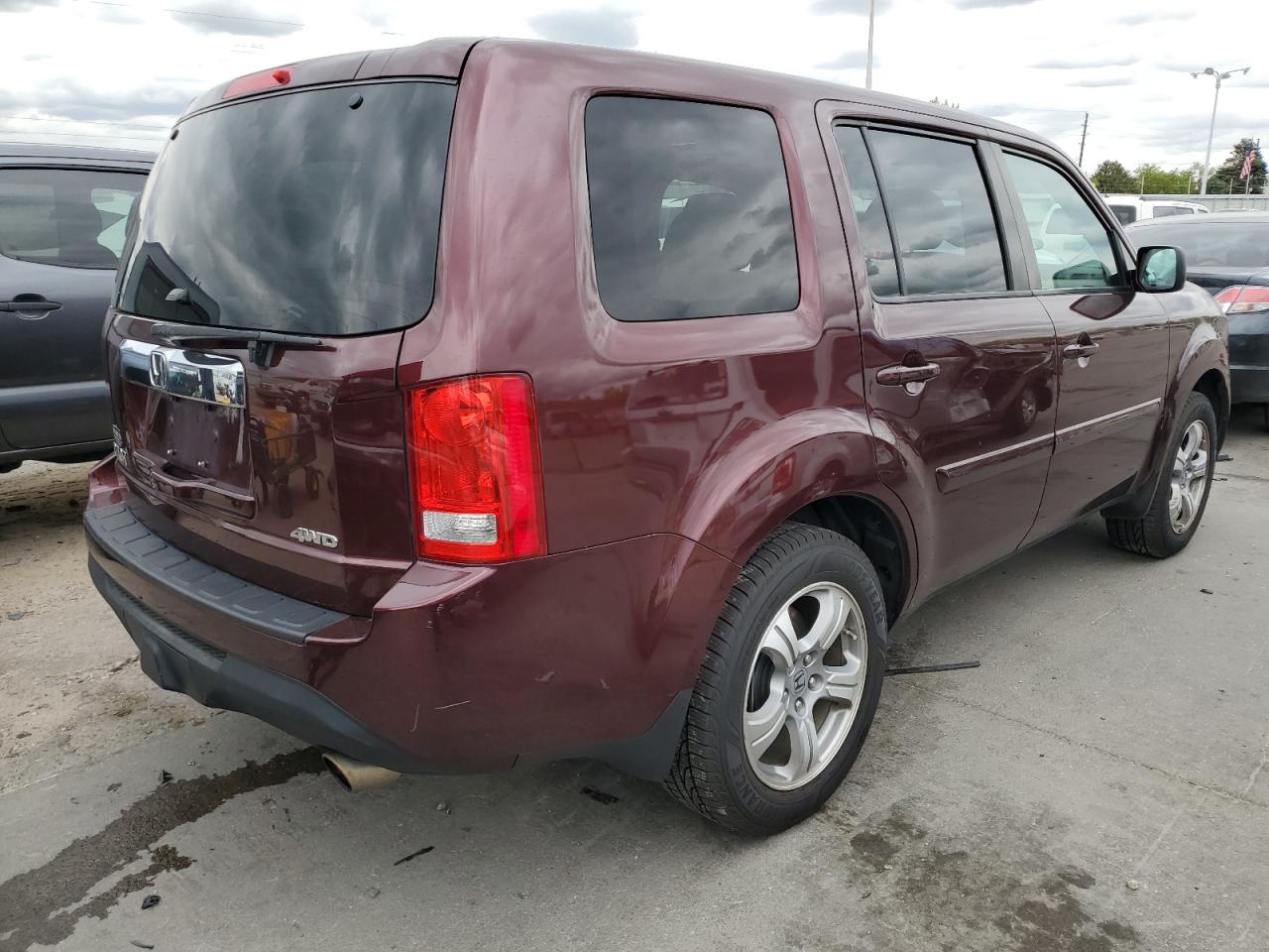 5FNYF4H65EB035059 2014 Honda Pilot Exl