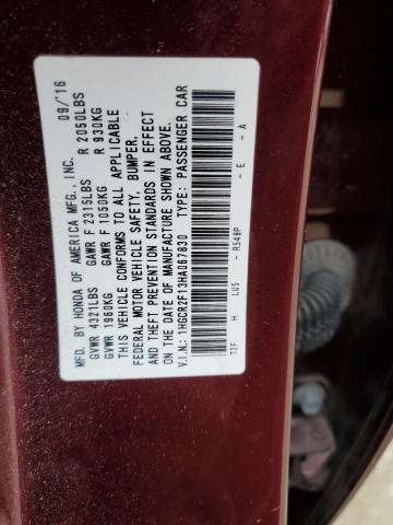 1HGCR2F13HA067830 2017 HONDA ACCORD - Image 13