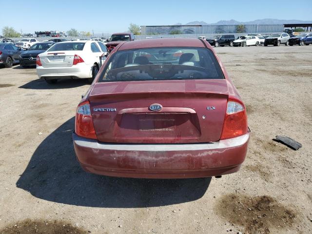 2006 Kia Spectra Lx VIN: KNAFE121965371951 Lot: 54557564