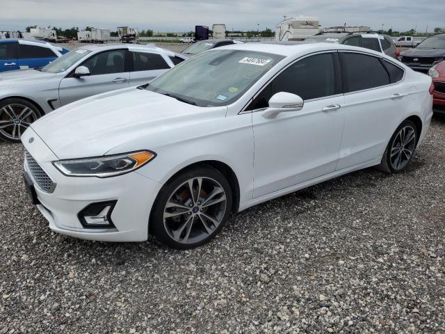 2019 Ford Fusion Titanium VIN: 3FA6P0D9XKR104731 Lot: 54047684