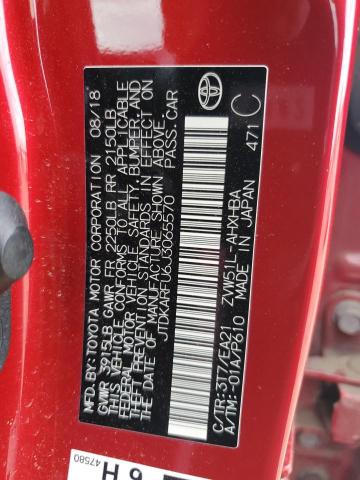 2018 Toyota Prius VIN: JTDKARFU6J3065570 Lot: 56164224