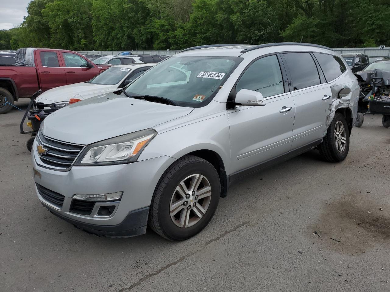 1GNKRHKD4FJ257041 2015 Chevrolet Traverse Lt