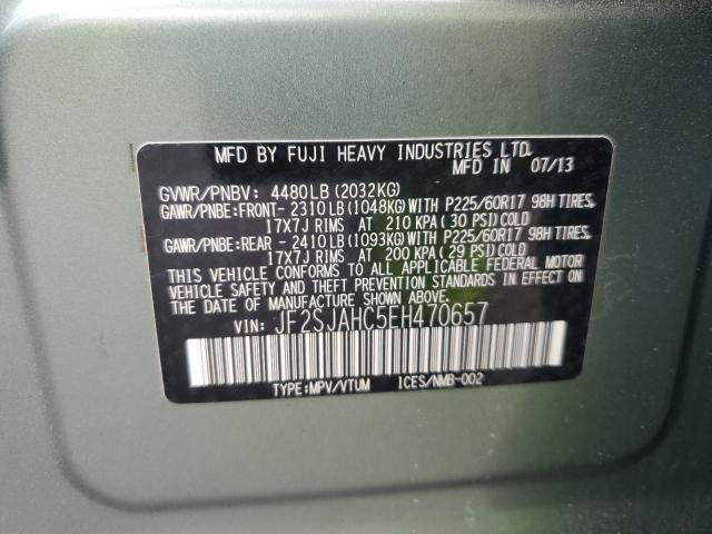 2014 Subaru Forester 2.5I Limited VIN: JF2SJAHC5EH470657 Lot: 56896514