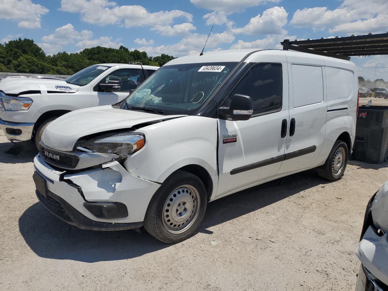 2022 RAM Promaster City at FL - Riverview, Copart lot 53439634 