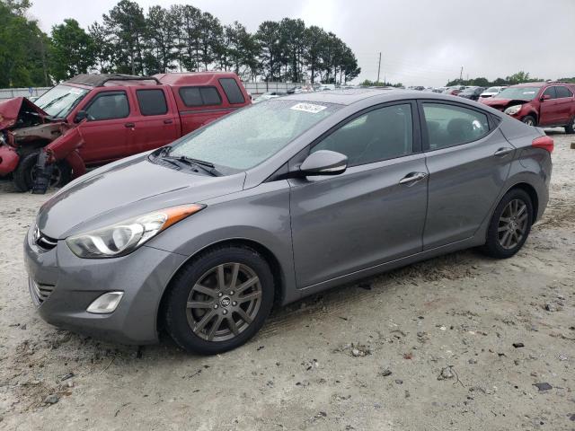 Lot #2535701162 2013 HYUNDAI ELANTRA GL salvage car