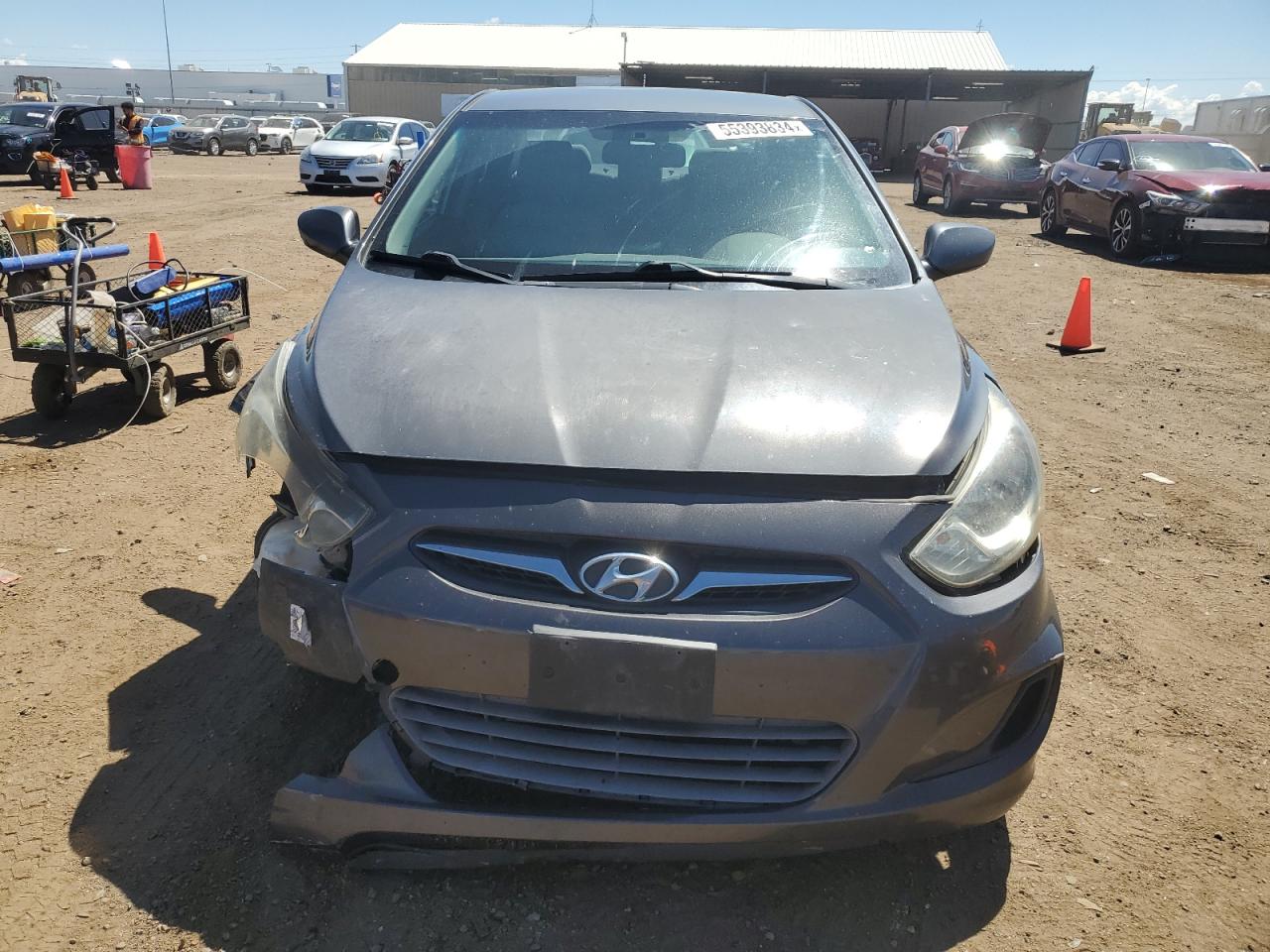 KMHCT4AEXDU367939 2013 Hyundai Accent Gls