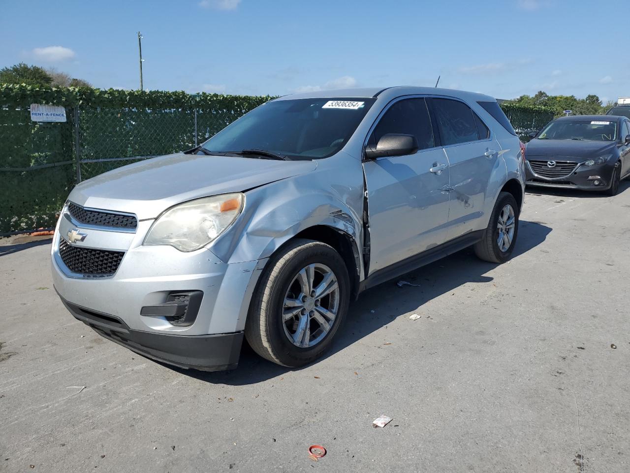 1GNALAEK5EZ129907 2014 Chevrolet Equinox Ls