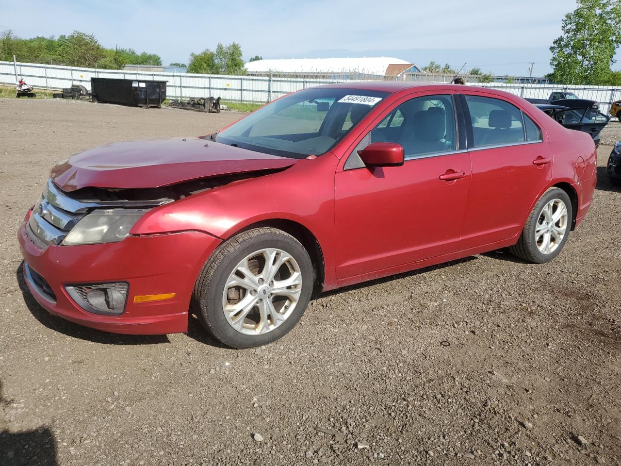 3FAHP0HG4CR421357 2012 Ford Fusion Se