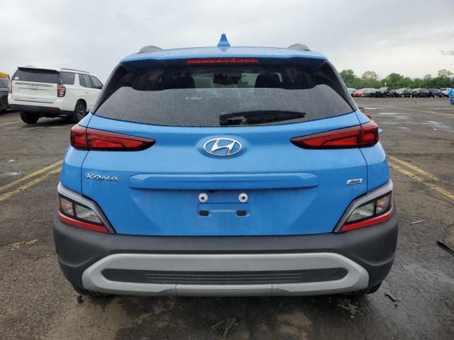 2022 Hyundai Kona Sel VIN: KM8K6CAB1NU878945 Lot: 56005334