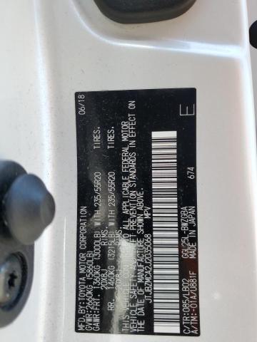 2018 Lexus Rx 350 Base VIN: JTJBZMCA2J2035068 Lot: 53796704