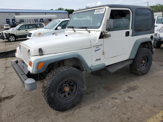 1997 Jeep Wrangler / Tj Sport VIN: 1J4FY19S1VP470060 Lot: 56382314