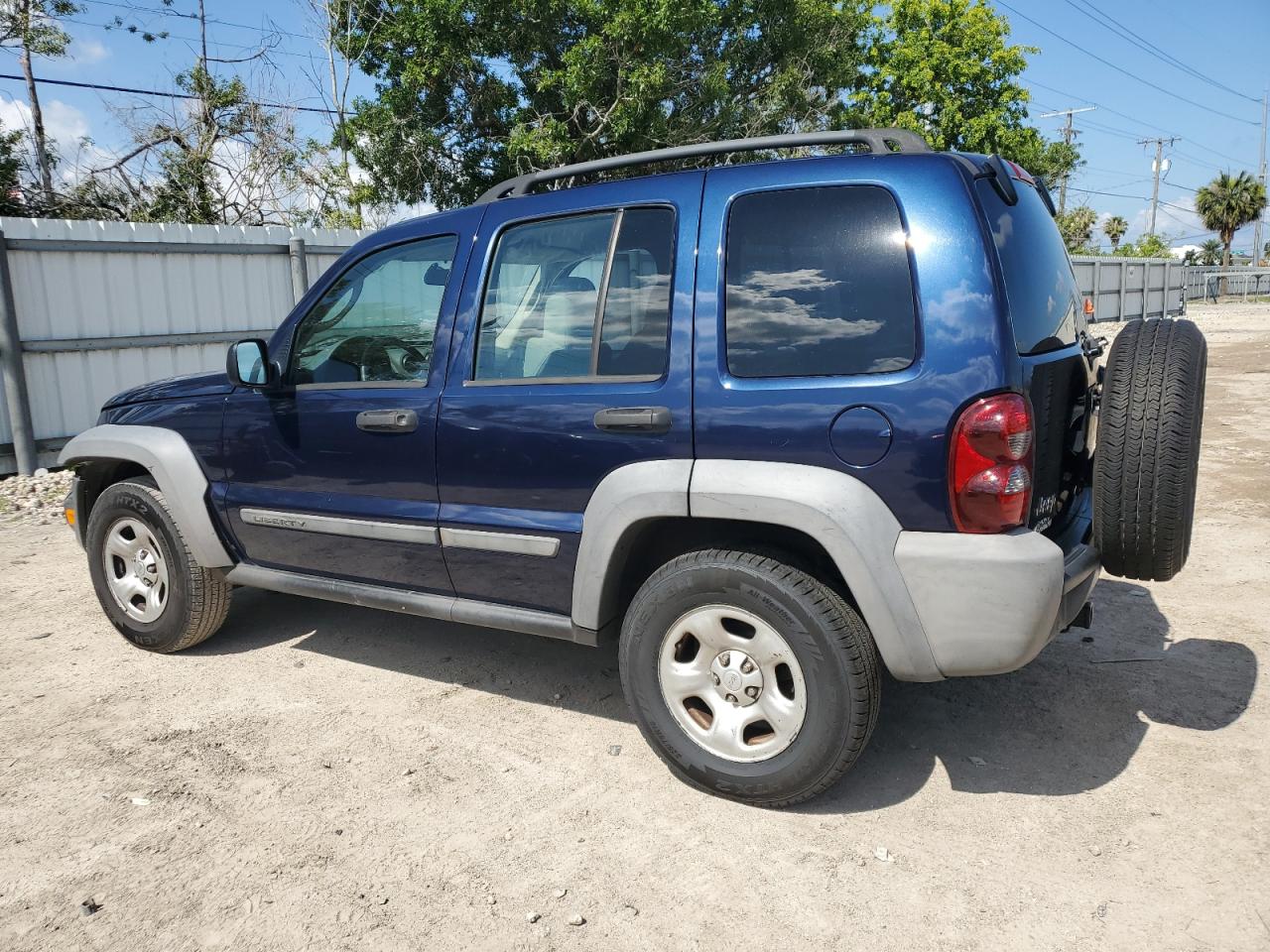 1J4GK48KX7W605263 2007 Jeep Liberty Sport