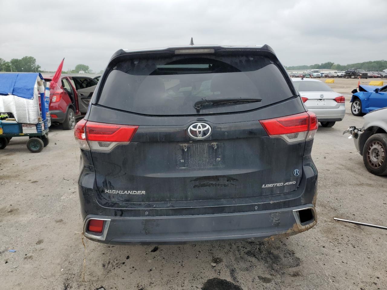 5TDDZRFH0KS991080 2019 Toyota Highlander Limited