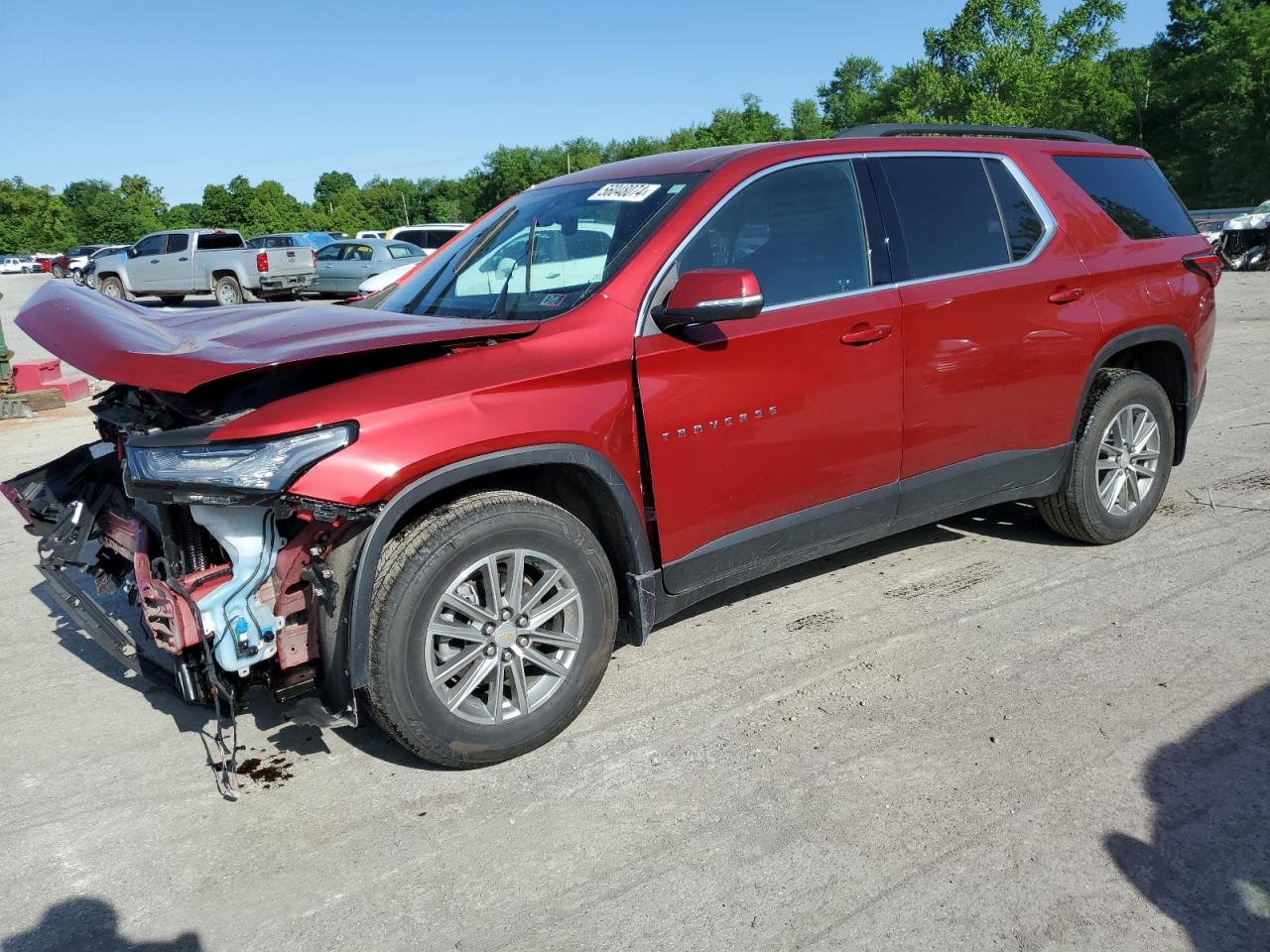 1GNEVGKW3PJ236252 2023 Chevrolet Traverse Lt