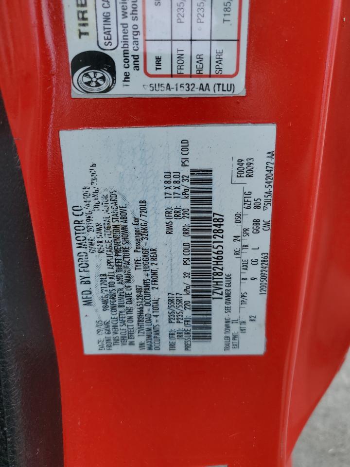 1ZVHT82H665128487 2006 Ford Mustang Gt