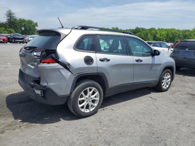 2016 Jeep Cherokee Sport VIN: 1C4PJLAB0GW106517 Lot: 55196514