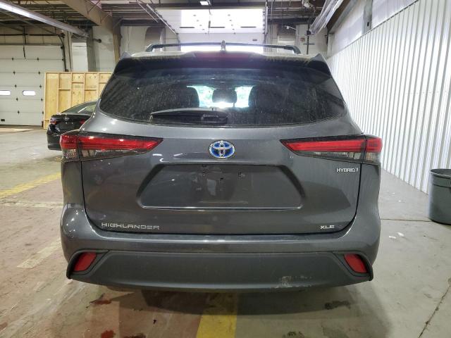 VIN 5TDHBRCH2MS522487 2021 Toyota Highlander, Hybri... no.6