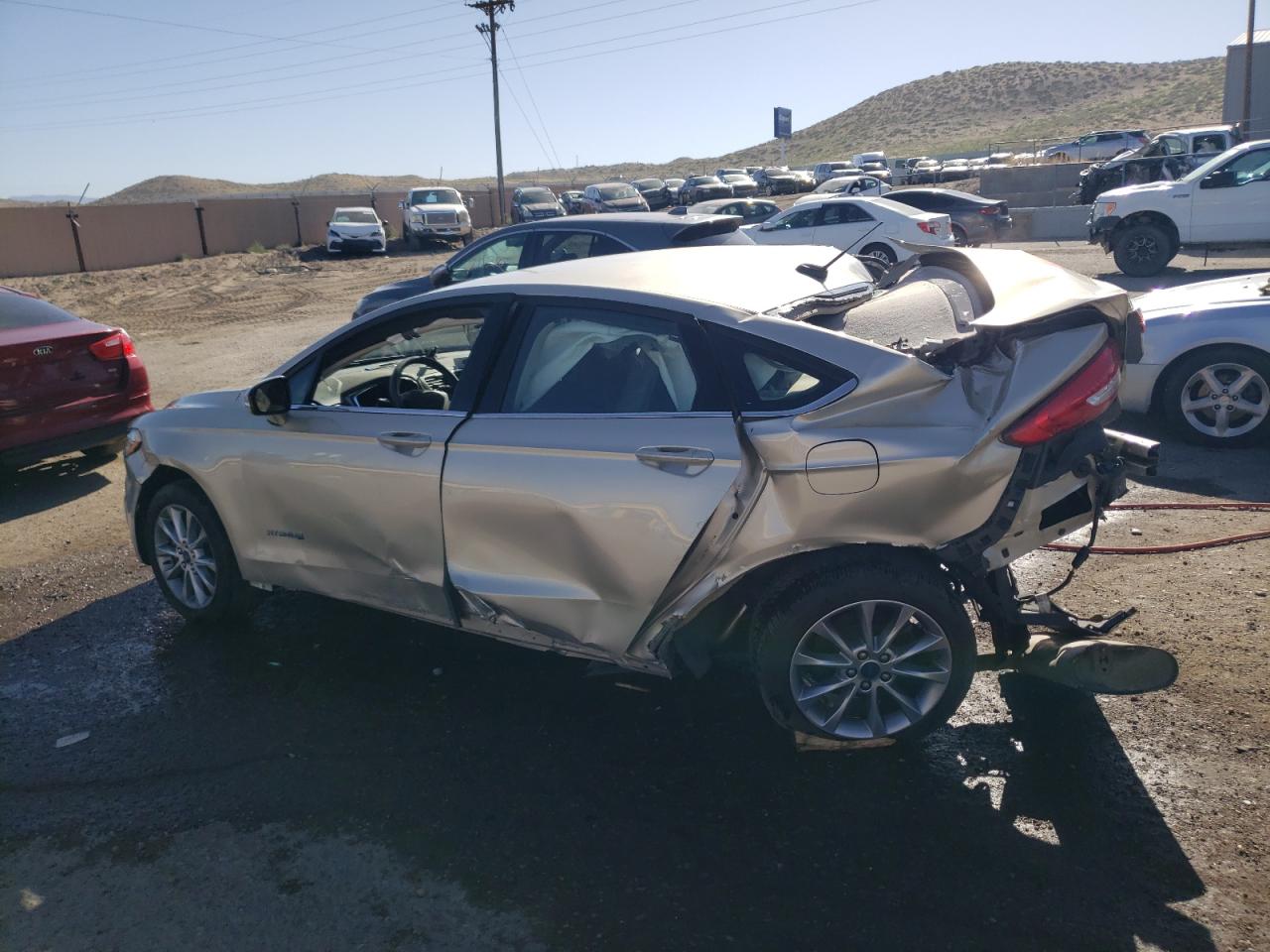 2017 Ford Fusion Se Hybrid vin: 3FA6P0LUXHR400475