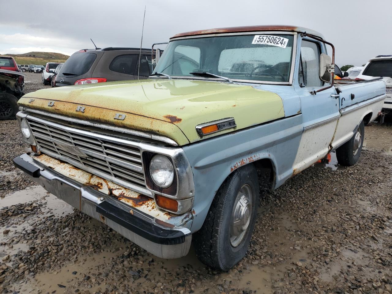 F25YRD96957 1969 Ford F-250