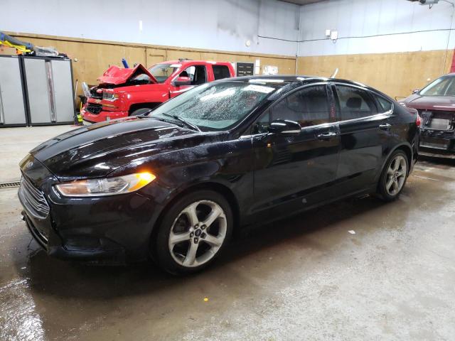 Lot #2542599887 2016 FORD FUSION SE salvage car