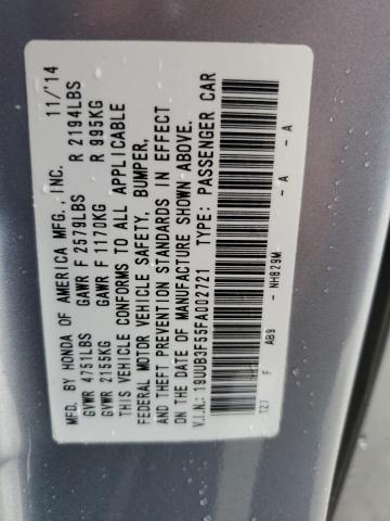 2015 ACURA TLX TECH - 19UUB3F55FA002721