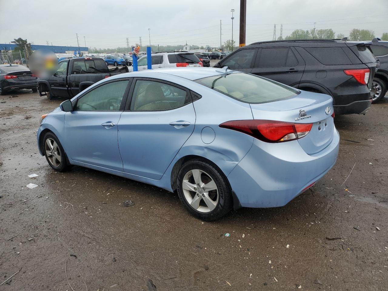 2012 Hyundai Elantra Gls vin: KMHDH4AE2CU435218