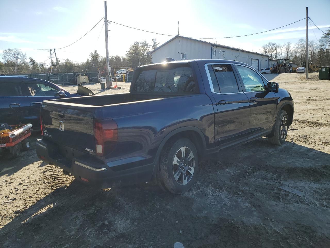 2019 Honda Ridgeline Rtl vin: 5FPYK3F66KB020436