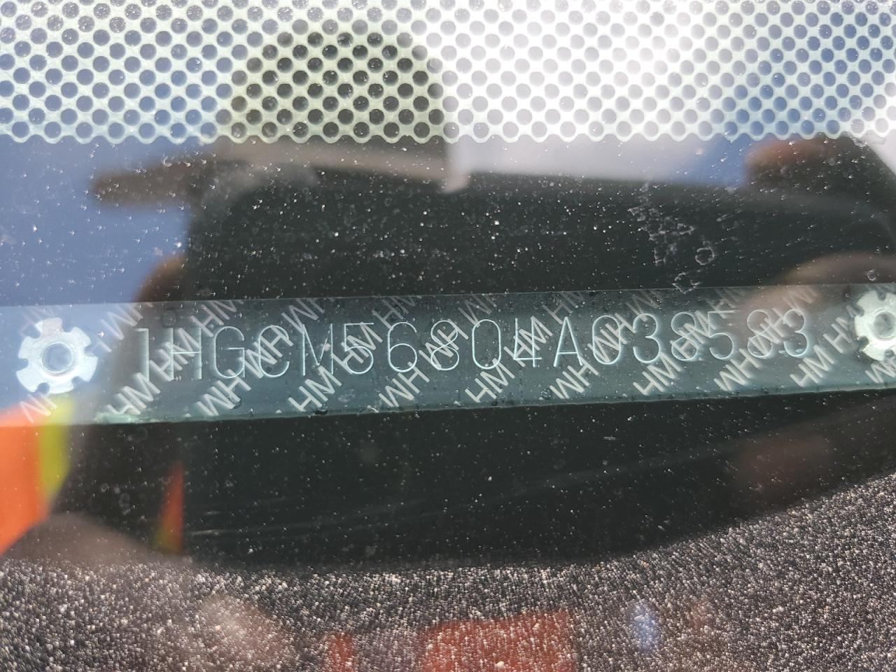 1HGCM56804A038583 2004 Honda Accord Ex