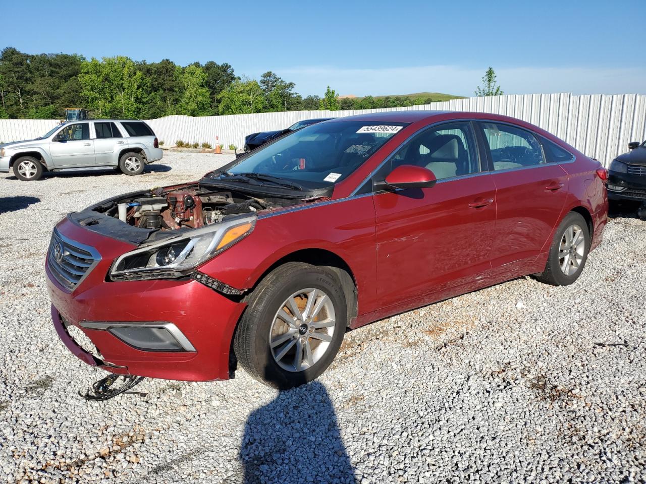 2016 Hyundai Sonata Se vin: 5NPE24AF8GH386724