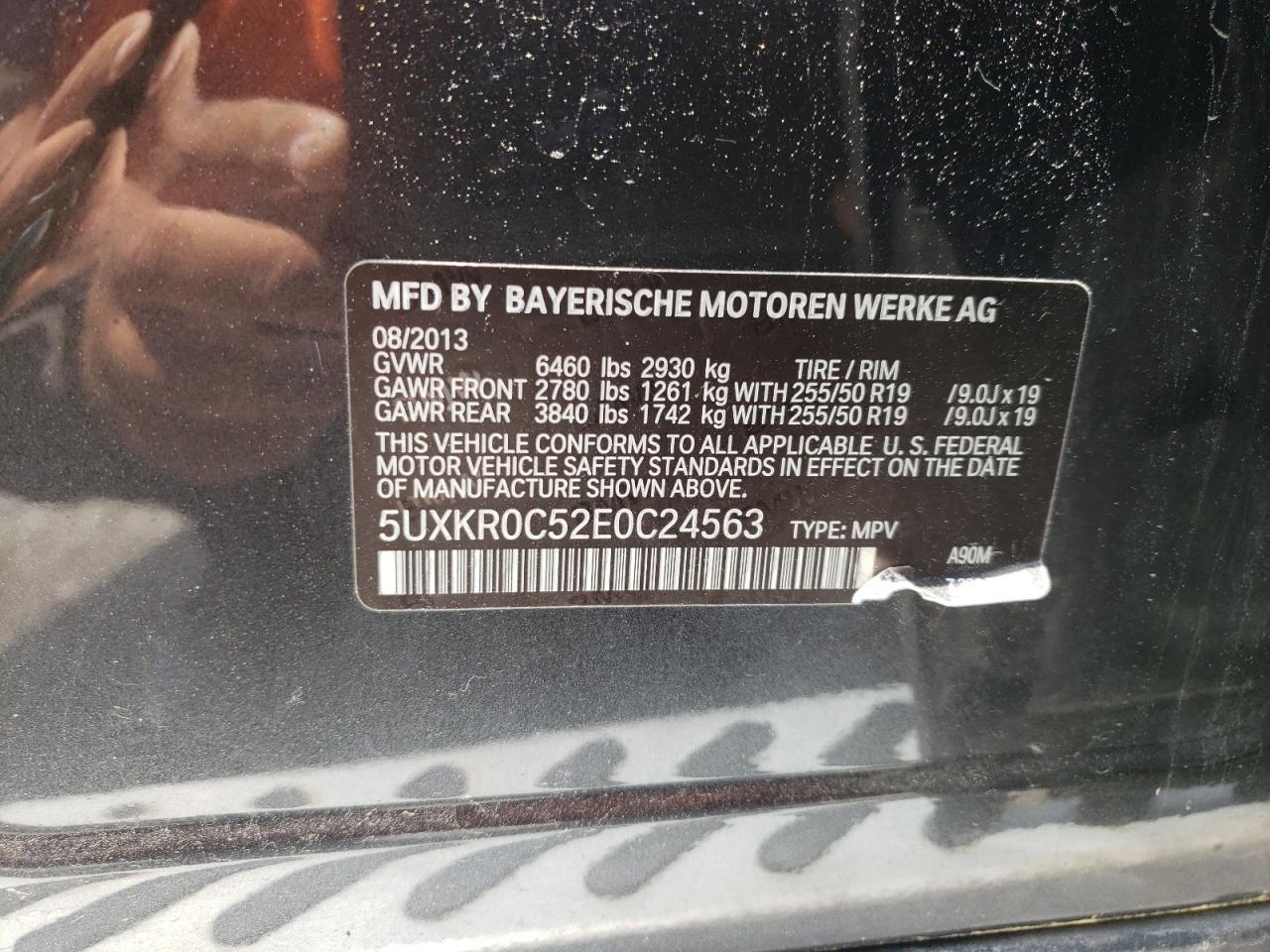 5UXKR0C52E0C24563 2014 BMW X5 xDrive35I