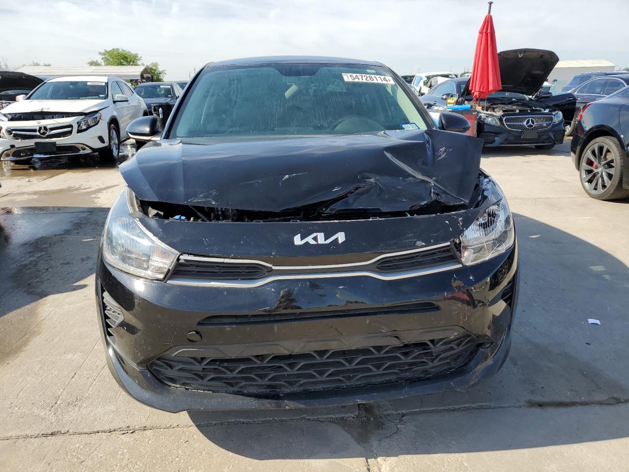 2022 Kia Rio Lx vin: 3KPA24AD6NE487033
