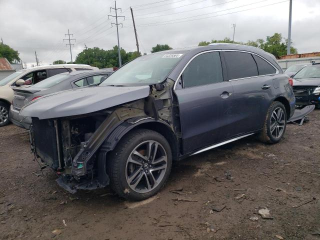 2017 Acura Mdx Advance VIN: 5FRYD4H83HB001714 Lot: 54328564