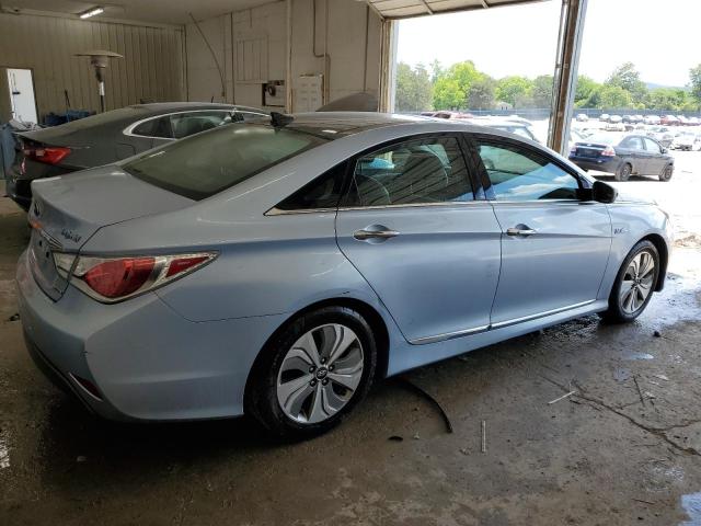 2015 Hyundai Sonata Hybrid VIN: KMHEC4A4XFA128881 Lot: 55832514