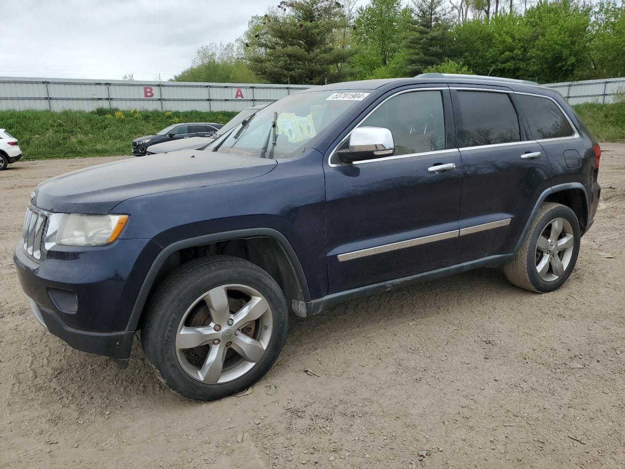 2012 Jeep Grand Cherokee Overland vin: 1C4RJFCT6CC162120