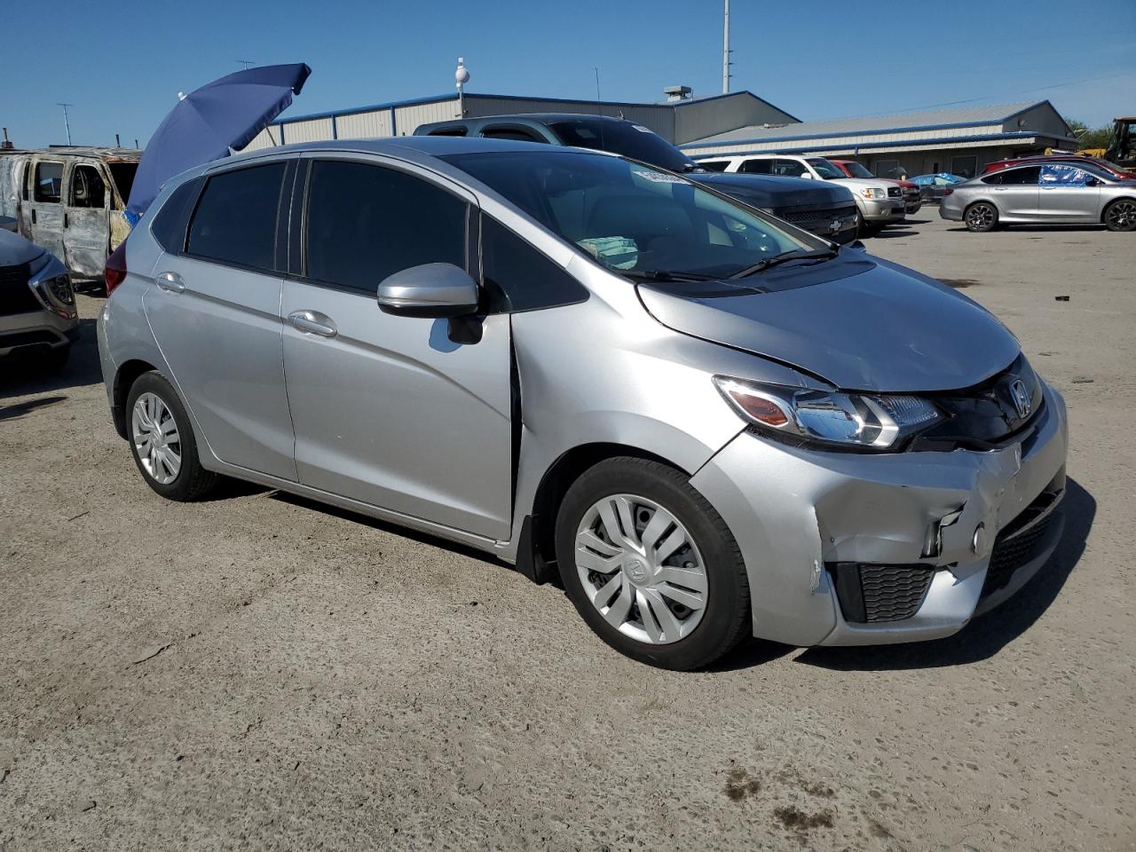 JHMGK5H5XGS009873 2016 Honda Fit Lx