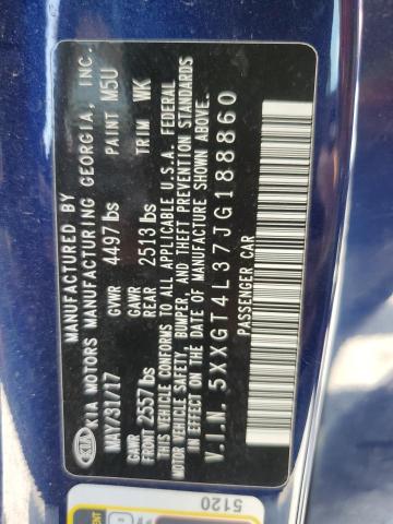 2018 Kia Optima Lx VIN: 5XXGT4L37JG188860 Lot: 56083794