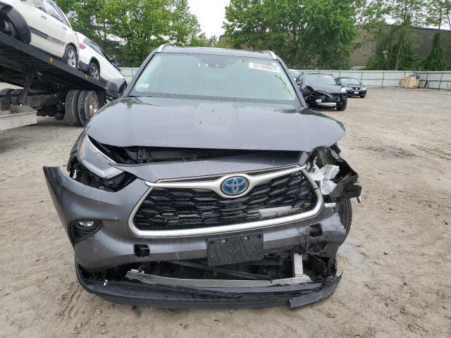 2021 Toyota Highlander Hybrid Xle VIN: 5TDGBRCH9MS518450 Lot: 55169824