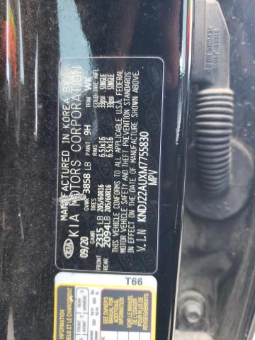 2021 Kia Soul Lx VIN: KNDJ22AUXM7755830 Lot: 55279164