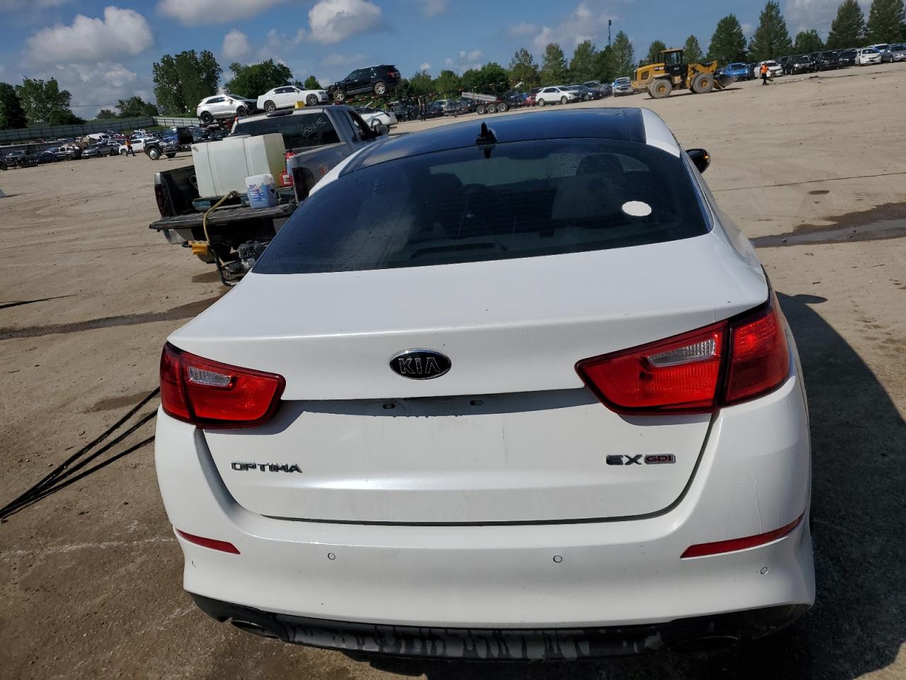 2014 Kia Optima Ex vin: 5XXGN4A74EG296648