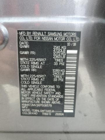2019 NISSAN ROGUE S - KNMAT2MV2KP506579