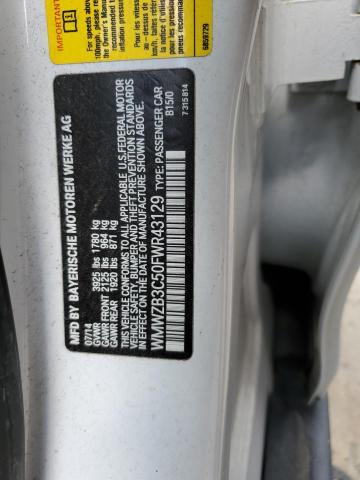 2015 MINI COOPER COU - WMWZB3C50FWR43129