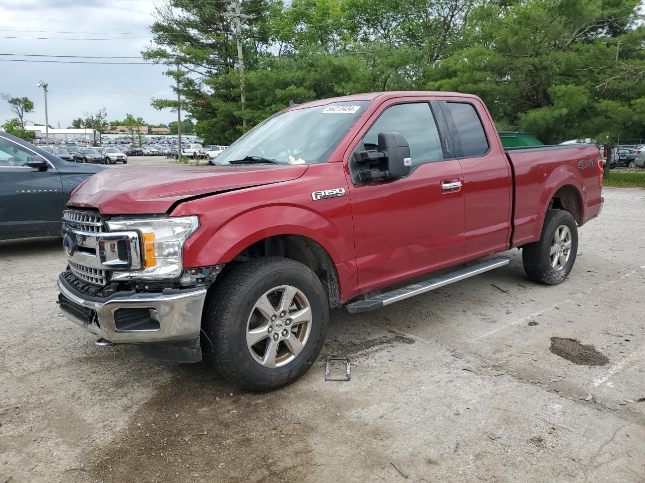 1FTFX1E54KKD55101 2019 Ford F150 Super Cab