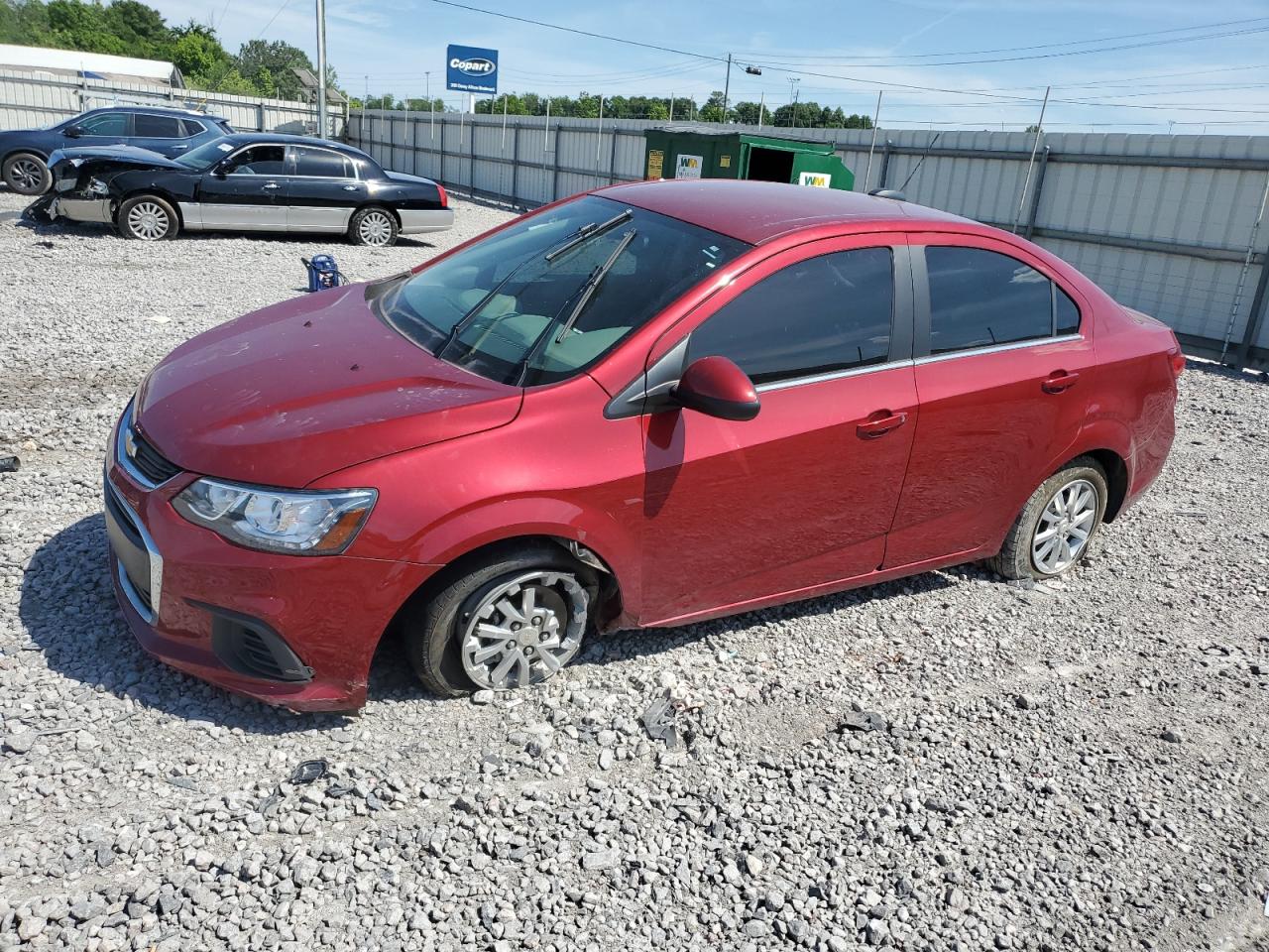 2019 Chevrolet Sonic Lt vin: 1G1JD5SB7K4109208