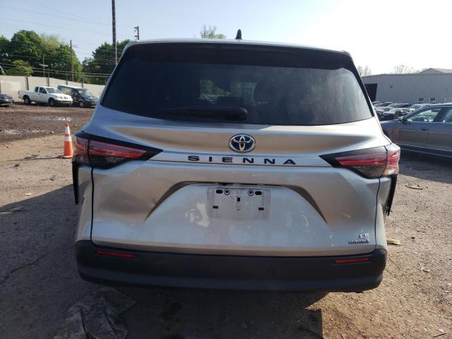 2022 Toyota Sienna Le VIN: 5TDKRKEC8NS102213 Lot: 53612364